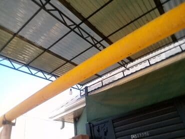 купить мойку высокого давления бу: Навес, Другая форма, Металл, Профнастил — 6