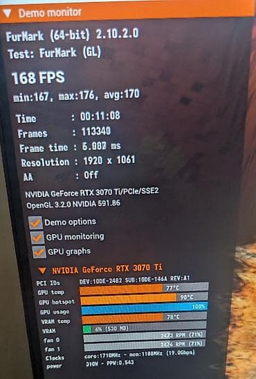 ноутбук легион 7: Видеокарта для ПК, Б/у, NVidia, GeForce RTX, 8 ГБ — 4