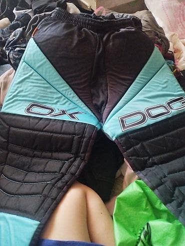 трико барсовка: Игровые вратарские штаны OXDOG (флорбол/инлайн-хоккей). - Модель с — 1