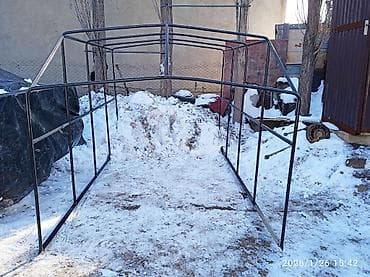 теплица металлическая разборная: Продаю. Каркас под тент. На Портер. Потходит без нарашквой Портер — 6