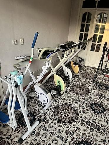 Домашние тренажёры для кардио и мышц корпуса - Складные велотренажёры