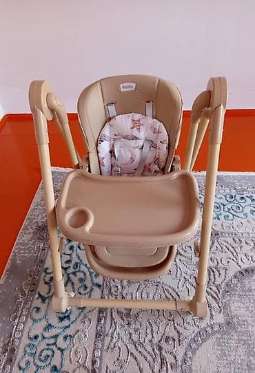 Столдор: Тамактандыруучу отургуч, Жаңы, Башка бренд, Отургучтун башка түрү, түсү - Саргыч боз — 1