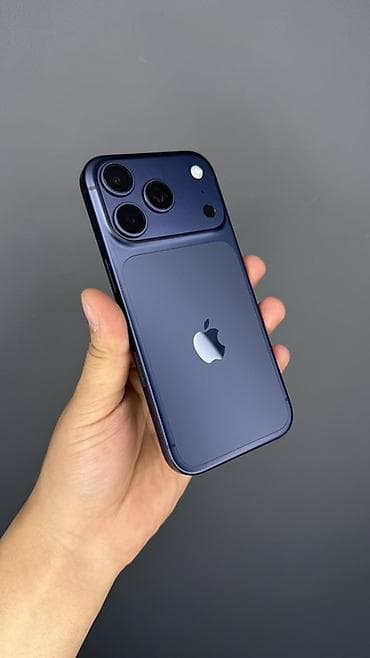 iphone 15 pro 256 бу: IPhone 17 Pro, Б/у, 256 ГБ, Синий, Коробка, 100 % — 1