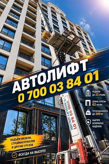 Услуги автолифта для подъёма грузов на этажи зданий. Технические — 1