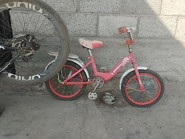 Балдар самокаттары: Балдар үчүн велосипед, 2 дөңгөлөктүү, 4 - 6 жаш, Кыз үчүн — 1