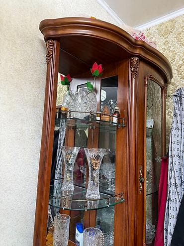 Гарнитур для зала, Б/у, Шкаф, МДФ, Самовывоз