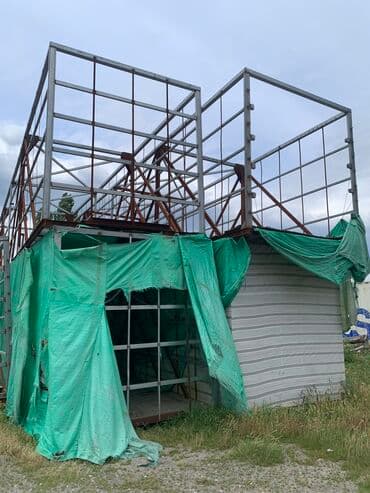 container house дома из контейнеров бишкек, контейнеры в бишкеке фото: Продам каркасные контейнера 2.5м ширина 3м высота 14м длинна + — 2