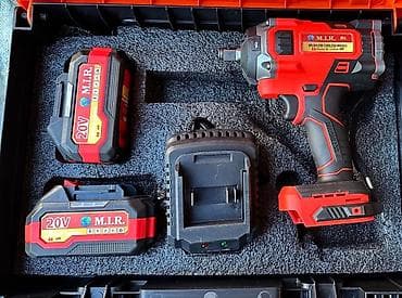 snap on: Аккумуляторный ударный гайковерт M.I.R BL (модель BL1000W) в кейсе — 1