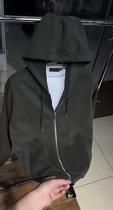 Рубашки: Толстовка на молнии с капюшоном polo - Базовая модель на молнии по — 10