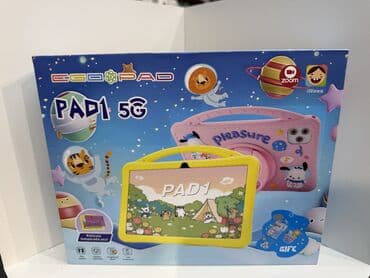 карты памяти class 6 для планшетов: Планшет, Ego Pad, память 128 ГБ, 10" - 11", 5G, Новый, Детский цвет - Голубой — 3