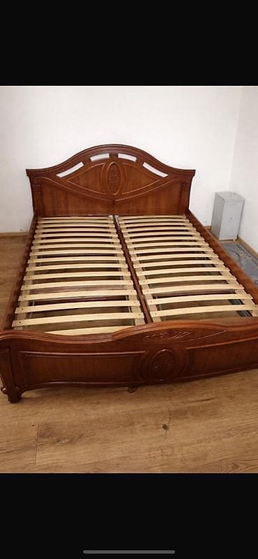 полукровка тай: Двуспальная кровать, Каркас без матраса, длина - 200 см — 1