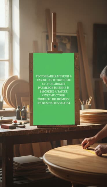 ремонт посудомоечной машины: Услуги по реставрации мебели и изготовлению столов на заказ. - — 1