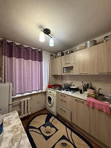 Кыймылсыз мүлк: 1 бөлмө, 33 м², 104-серия, 4 кабат, Косметикалык ремонт — 1