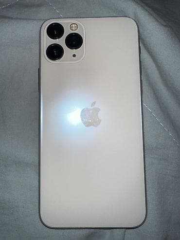 note 10 128: IPhone 11 Pro, Б/у, 64 ГБ, Серебристый, Коробка, 86 % — 1