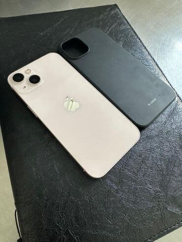 пйфон 13: IPhone 13, Б/у, 128 ГБ, Розовый, Коробка, Чехол, Зарядное устройство, 76 % — 4