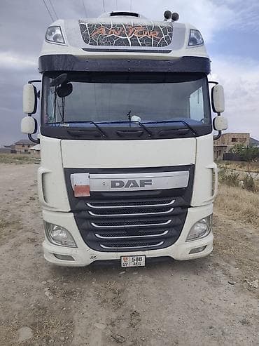 евро тонник: Тягач, DAF, 2014 г., Тентованный — 1