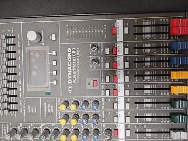 Dynacord PowerMate 1000 — профессиональный активный микшерный пульт с