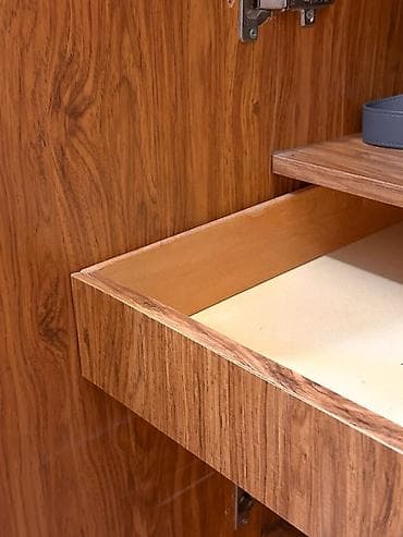 Спальные гарнитуры: Спальный гарнитур, Б/у, Двуспальная кровать, Шкаф, Комод, Самовывоз, цвет - Коричневый — 4