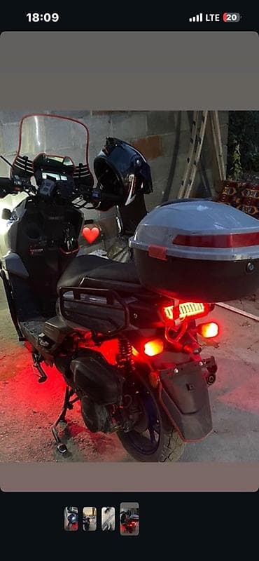 бак бенза: Скутеретта Tank, 180 куб. см, Бензин, Б/у — 2