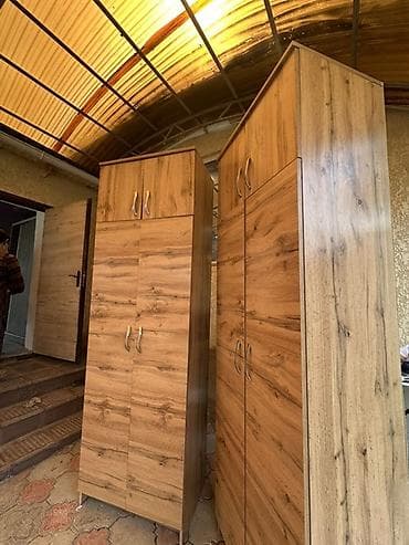 Шкафтар: Шифоньерлер, кийидер үчүн шкафтар, Колдонулган, Түз, ЛДСП — 2