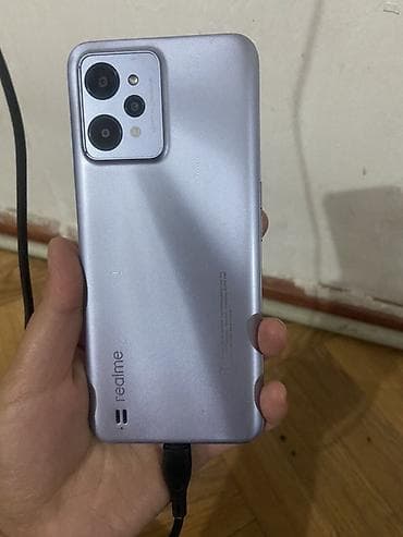 реалми: Realme Б/у, 32 ГБ, цвет - Фиолетовый — 2