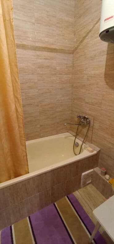 посуточная аренда квартир аламедин 1: 1 бөлмө, Жаздык, жууркан-төшөк каптары, Тиричилик техникасы, Алдын ала ээлөө — 16