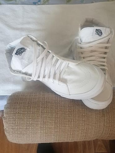 Мужская обувь: Мужские кроссовки, 42, Vans, Б/у, цвет - Белый, Самовывоз — 3