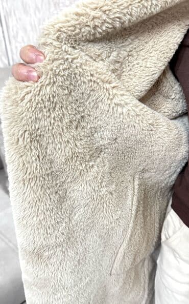 Свадебные платья и аксессуары: Дубленка, Корея, Длинная модель, M — 3