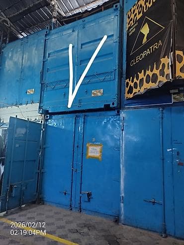купить 10 футовый контейнер: Продаю контейнер ТРК Дордой, рынок Мурас-Спорт, 1 проход, контейнер — 2