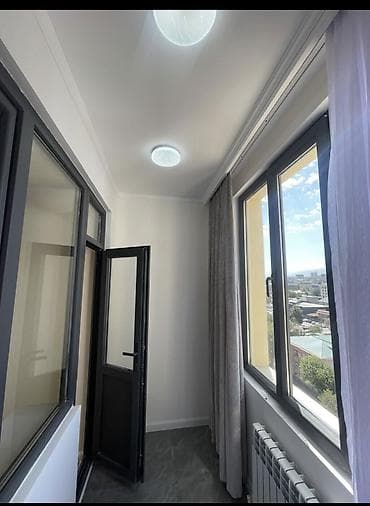 Недвижимость: 1 комната, 45 м², Ошский рынок / базар Элитка, 10 этаж, Свежий ремонт — 5