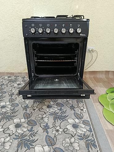 газовые духовка: Комбинированная плита, IDEAL, Б/у, Напольная, Механическая, Полная оплата — 3