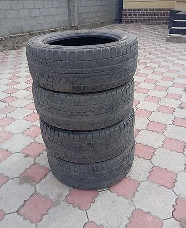 bridgeston: Шины 225 / 55 / R 17, Зима, Б/у, Комплект, Легковые, Япония, Bridgestone — 1