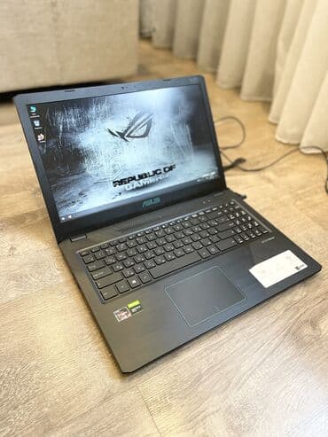 без видеокарты: Ноутбук, Asus, 8 ГБ ОЗУ, AMD Ryzen 5, 15.6 ", Б/у, Игровой, память SSD — 1
