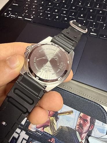 del sol: Классические часы часы, Casio, Япония, Водонепроницаемые, Таймер, Оригинал, Мужские, Новый — 3