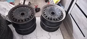 Железные Диски R 16 Комплект, отверстий - 5, Б/у