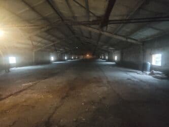 ищу участок: Продается, или сдается участок 8 гектаров с ангарами в селе Манас (20 — 12