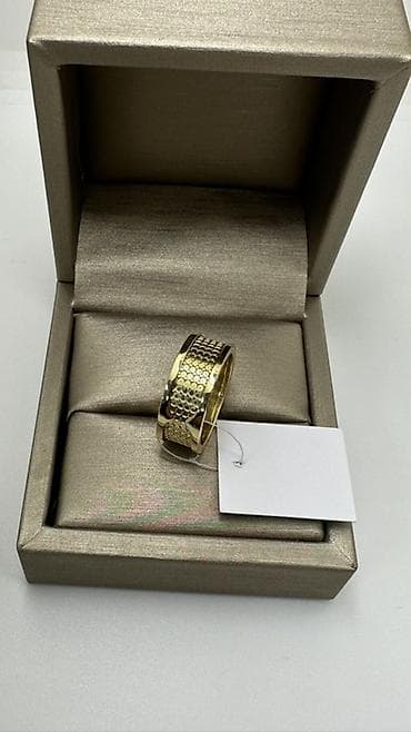 печатка золотой: Кольцо, Проба 585, Женские, Без вставки, Новый — 5