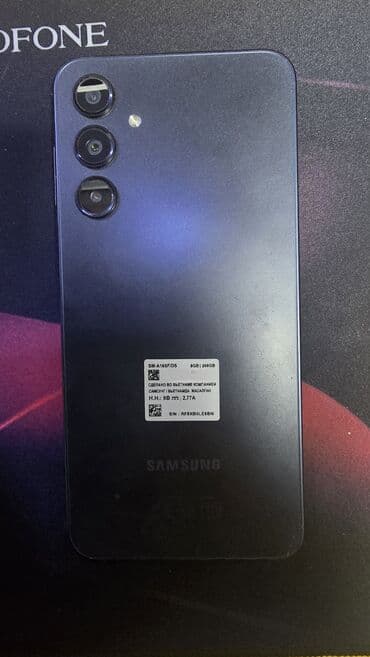 Паркет: Samsung Galaxy A15, Б/у, 256 ГБ, цвет - Синий, 2 SIM — 2