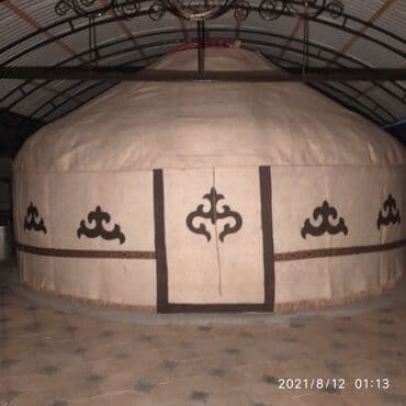 продаю в связи переездом: Продажа юрты, Каркас Деревянный, 85 баш, Диаметр 6 метров — 10