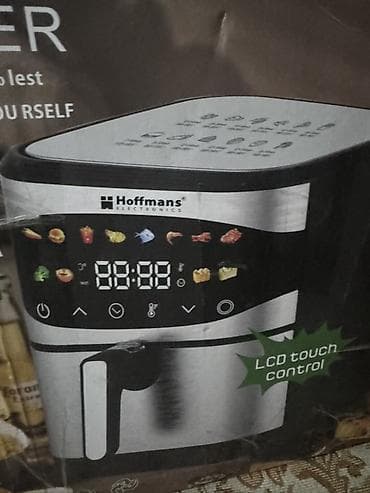 аэрогриль sokany: Аэрогриль (фритюрница без масла) Hoffmans Electronics с сенсорным — 1