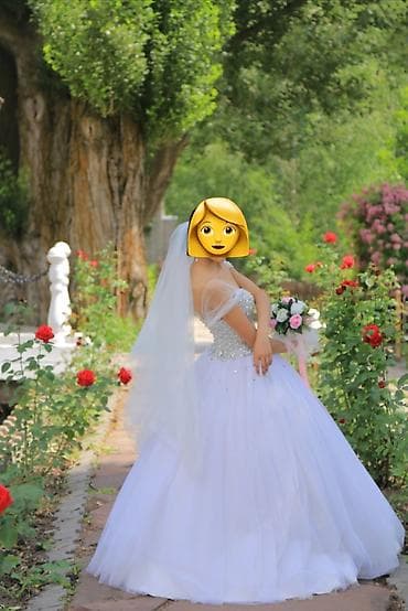 свадебные платья 48 р: Продаю свадебное платье почти новый . Цвет белый. Размер — 2