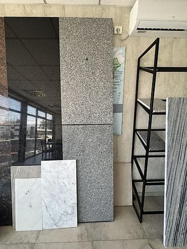 кристалы: Жаңы, Өлчөмү: 600 × 1200 мм, Кара, Орнотуу, Акысыз чыгуу, Кепилдиги — 8