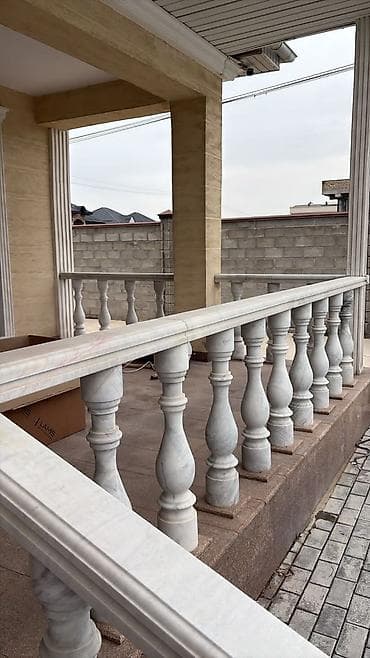 уго: Готовая балясина, Материал: Мрамор, Для крыльца, Б/у — 2