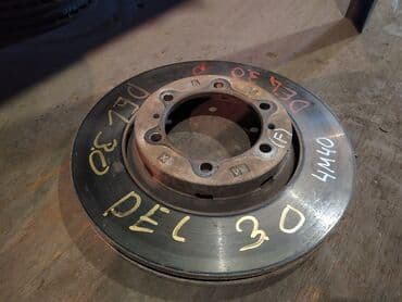 проточка тормозных дисков не снимая с машины: Mitsubishi Delica 4M40 Тормозной диск, Митцубиси Делика 4М40 диск — 1