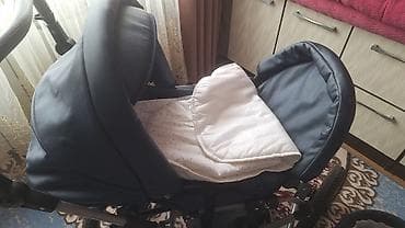 Коляска, Другой бренд, цвет - Голубой, Б/у, Самовывоз