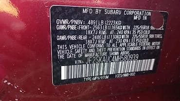 forester sf: Subaru Forester: 2021 г., 2.5 л, Вариатор, Бензин, Кроссовер — 9