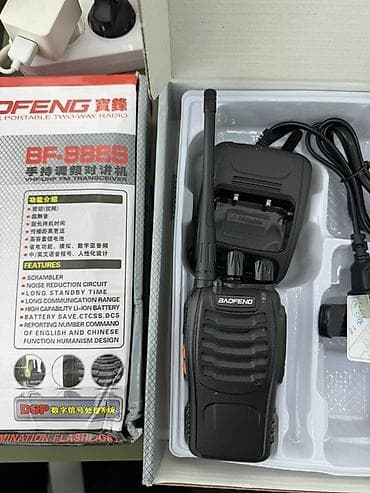 Рация Baofeng BF-888S — портативная двухсторонняя УКВ радиостанция at lalafo.kg Рация Baofeng BF-888S — портативная двухсторонняя УКВ радиостанция