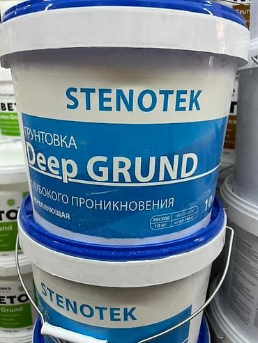 Грунтовка глубокого проникновения «STenotek Deep Grund» в ведре