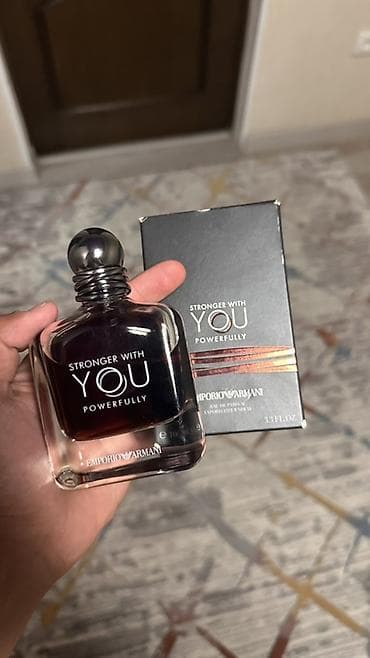 wit: Emporio Armani Stronger With You Powerfully — мужская парфюмерная — 1