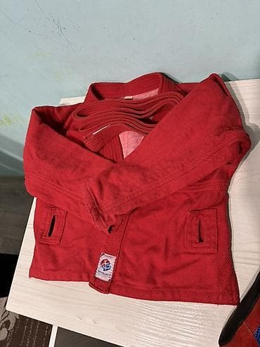 одежда для бокса: Комплект, цвет - Красный — 1